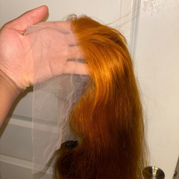 34 inch ginger 13x6 wig